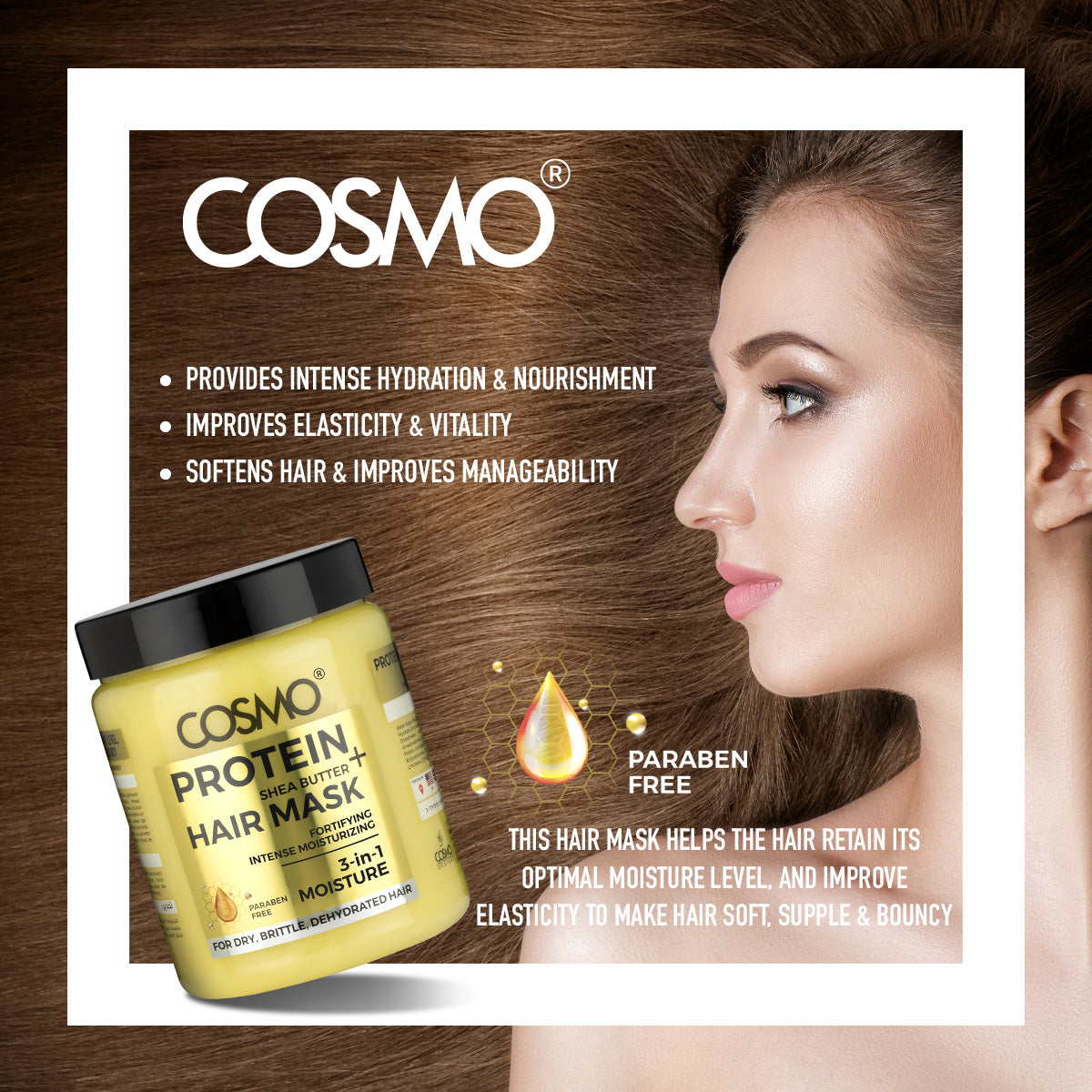 Protein+ Shea Butter Hair Mask